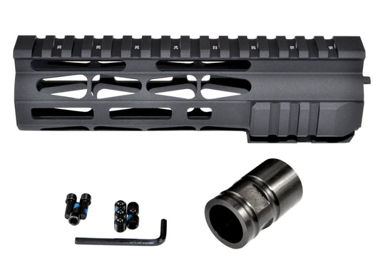 Presma® AR-15 M-LOK Series Slim Free Float Handguards, 7"