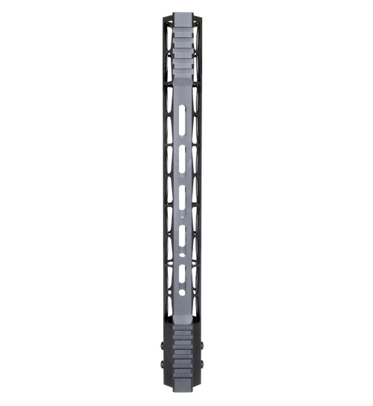 Presma Super Light Weight 15" Free Float M-LOK Handguard with Partial Top Rail, Fits DPMS LR .308 Low Profile