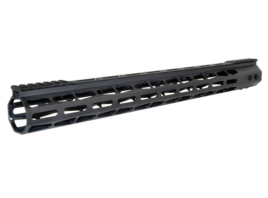 New! Presma Super Light Weight 19" Free Float M-LOK Handguard with Partial Top Rail, AR-15 .223/5.56