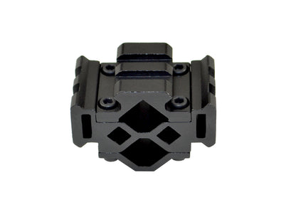 2 Slot Riser Barrel Mount with Laser or Flashlight Mount