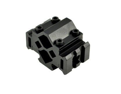 2 Slot Riser Barrel Mount with Laser or Flashlight Mount
