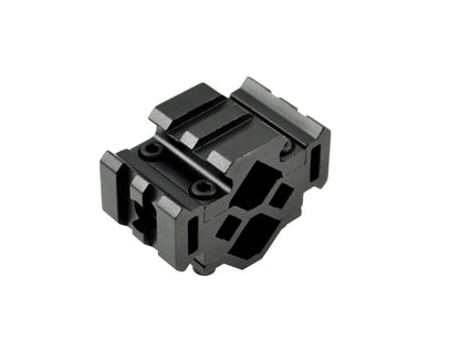 2 Slot Riser Barrel Mount with Laser or Flashlight Mount
