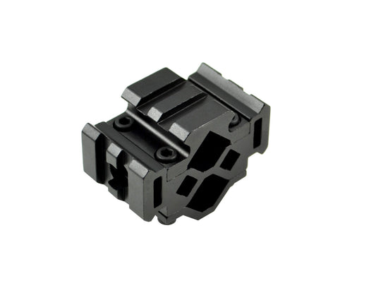 2 Slot Riser Barrel Mount with Laser or Flashlight Mount