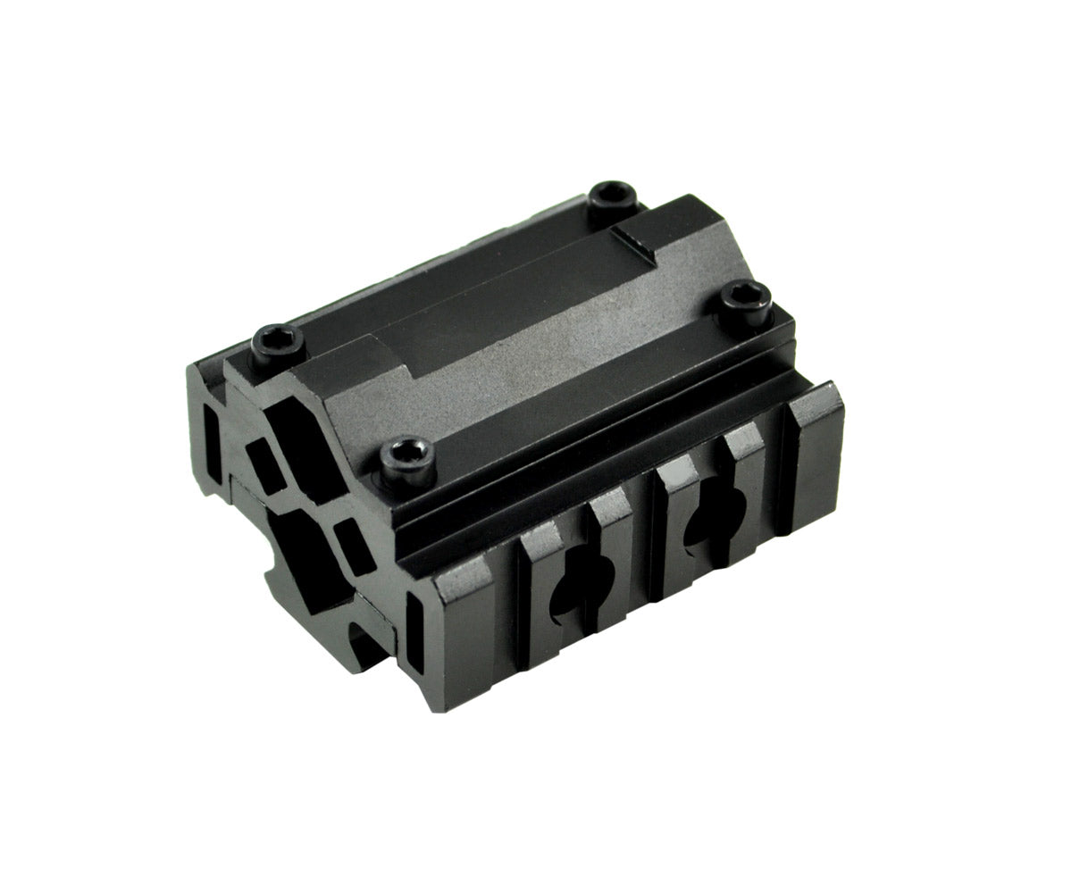 5 Slot Barrel Mount with Laser or Flashlight Mount