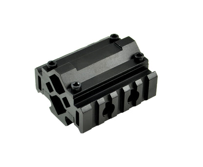 5 Slot Barrel Mount with Laser or Flashlight Mount