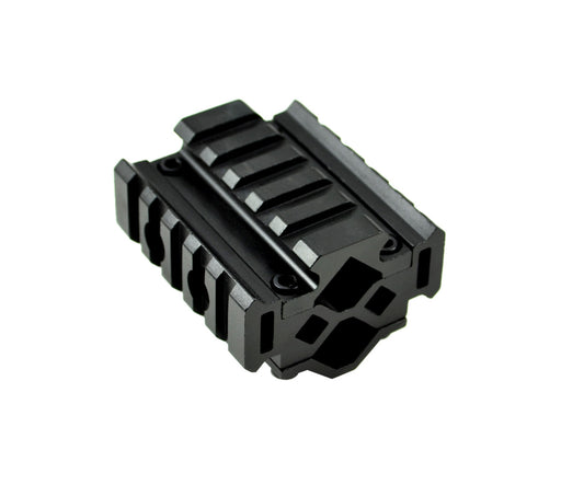 5 Slot Barrel Mount with Laser or Flashlight Mount