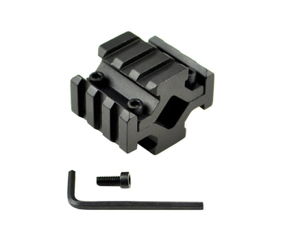 3 Slot Barrel Mount W/Universal Picatinny Weaver Rail for Flashlight or Sight