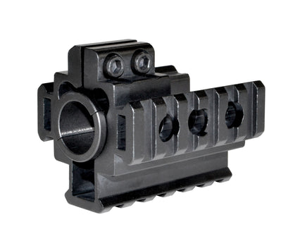 4/15 Tri Rail Barrel Mount. Fits in front of your A2 Front Sight and Bayonet Lug