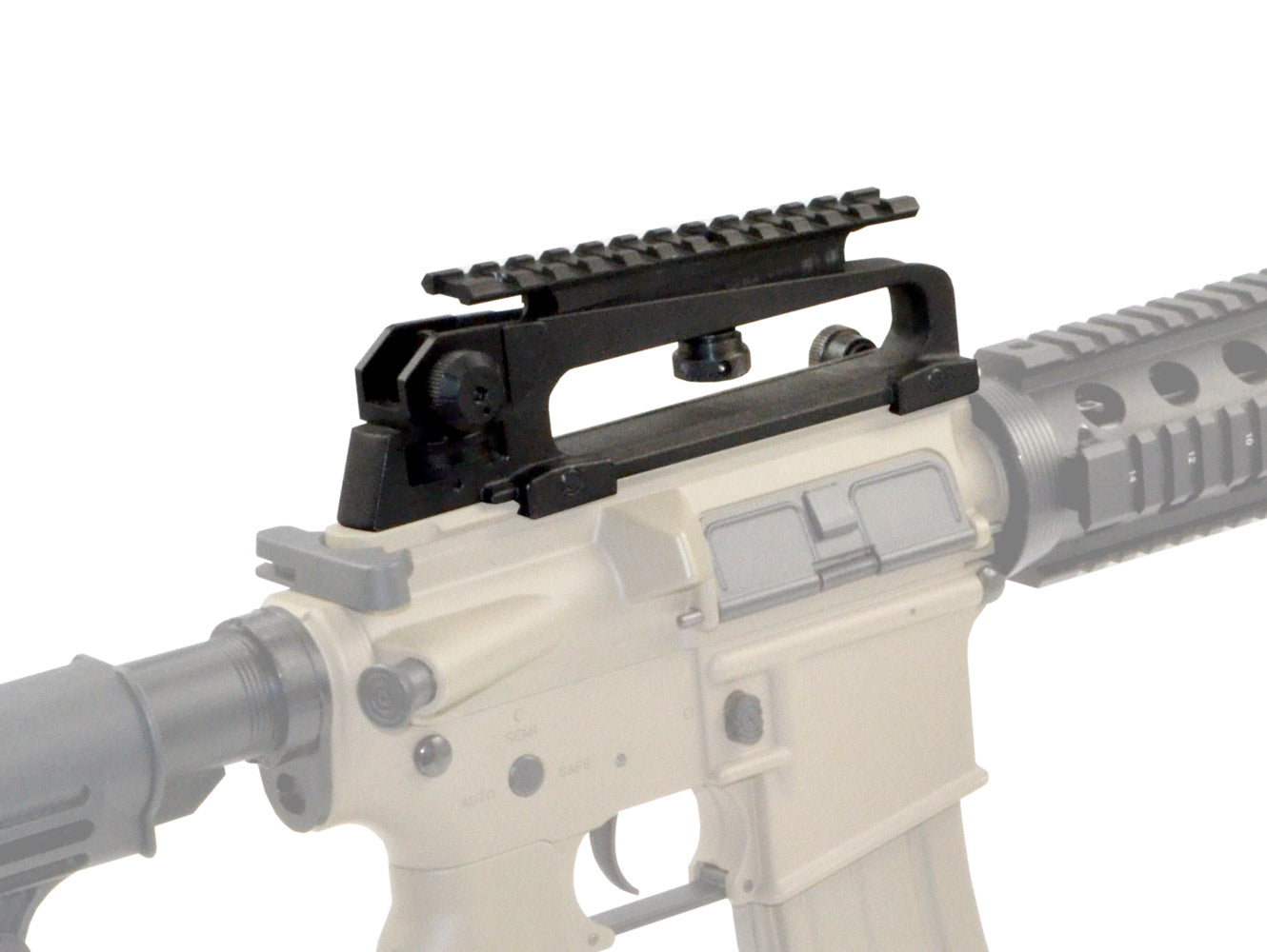 AR-15 Carry Handle Top Rail Base Mount