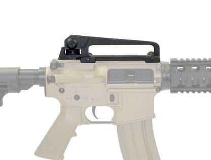 AR 15 Carry Handle with Dual Aperture Rear Sight
