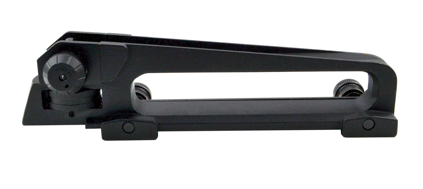 AR 15 Carry Handle with Dual Aperture Rear Sight