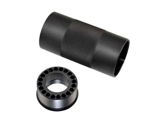 Mini 4" Free Float Round Handguard for .223 and 5.56 AR-15 / M4