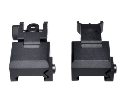 Trinity Force Iron Flip Up Front and Rear Sight Set, Aluminum