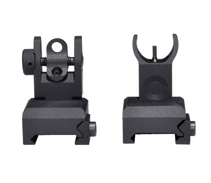 Trinity Force Iron Flip Up Front and Rear Sight Set, Aluminum