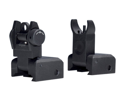 Trinity Force Iron Flip Up Front and Rear Sight Set, Aluminum