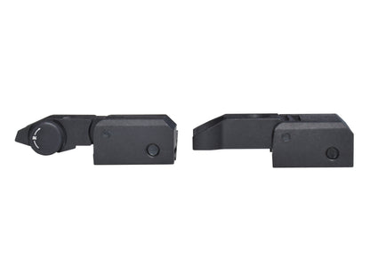 Trinity Force Iron Flip Up Front and Rear Sight Set, Aluminum