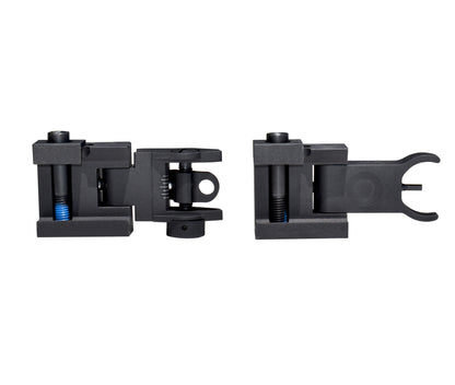 Trinity Force Iron Flip Up Front and Rear Sight Set, Aluminum