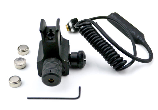High Profile Removable Front Sight and Red Laser Combo