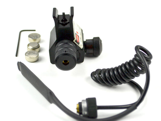 Low Profile Removable Front Sight and Red Laser Combo