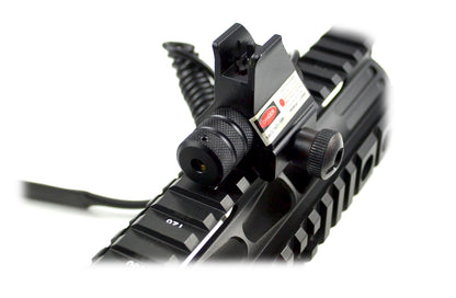 Low Profile Removable Front Sight and Red Laser Combo
