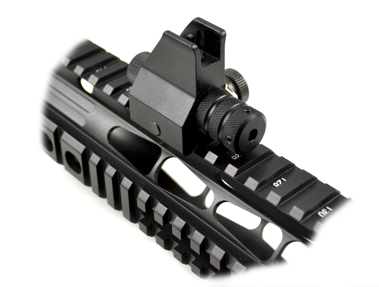 Low Profile Removable Front Sight and Red Laser Combo
