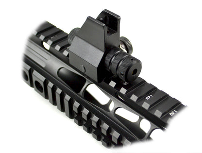 Low Profile Removable Front Sight and Red Laser Combo