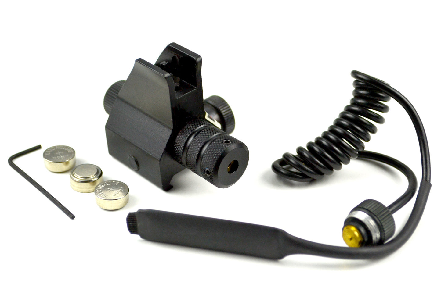 Low Profile Removable Front Sight and Red Laser Combo