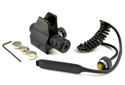 Low Profile Removable Front Sight and Red Laser Combo