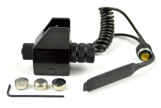 Low Profile Removable Front Sight and Red Laser Combo