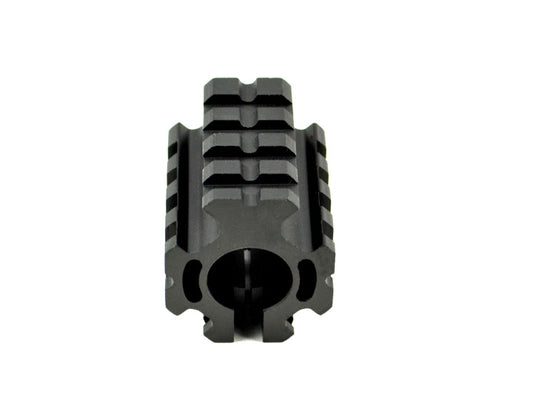 AR-15 Mid-Length 11.75" Gas Tube with Roll Pin plus Low Profile Railed Gas Block for 0.750" Barrel Diameter