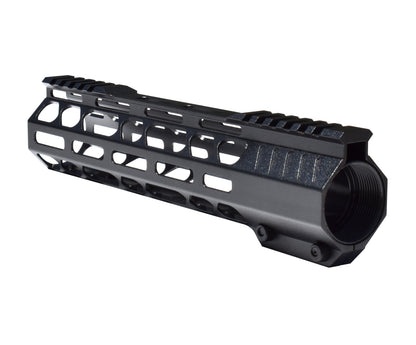 Lightweight 10" M-LOK Free Float Handguard for AR-10 DPMS 308 High Profile, Easy Mount Barrel Nut