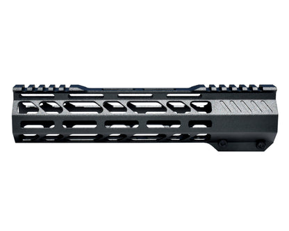 Lightweight 10" M-LOK Free Float Handguard for AR-10 DPMS 308 High Profile, Easy Mount Barrel Nut
