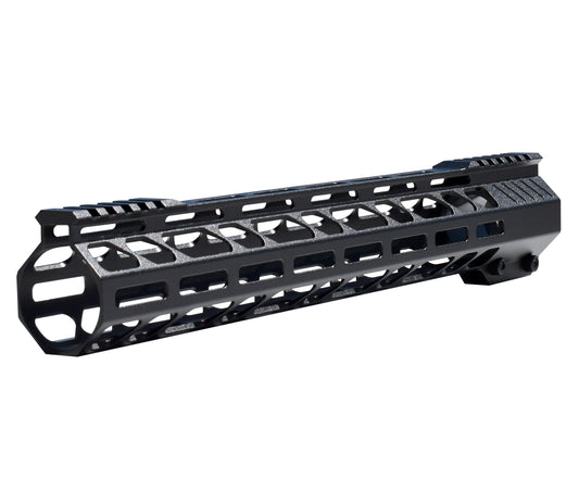 Lightweight 15" M-LOK Free Float Handguard for AR-10 DPMS 308 Low Profile, Easy Mount Barrel Nut