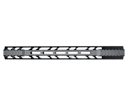 Lightweight 15" M-LOK Free Float Handguard for AR-10 DPMS 308 Low Profile, Easy Mount Barrel Nut