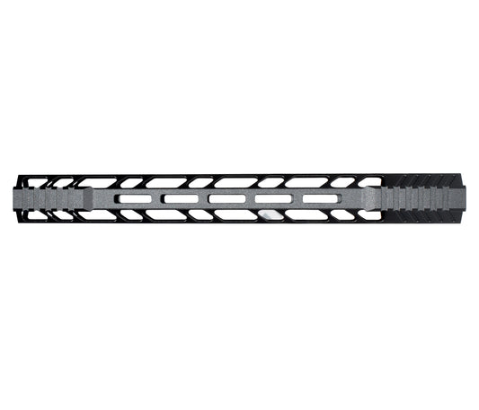 Lightweight 15" M-LOK Free Float Handguard for AR-10 DPMS 308 High Profile, Easy Mount Barrel Nut