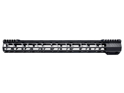 Lightweight 19.5" M-LOK Free Float Handguard for AR-10 DPMS 308 High Profile, Easy Mount Barrel Nut