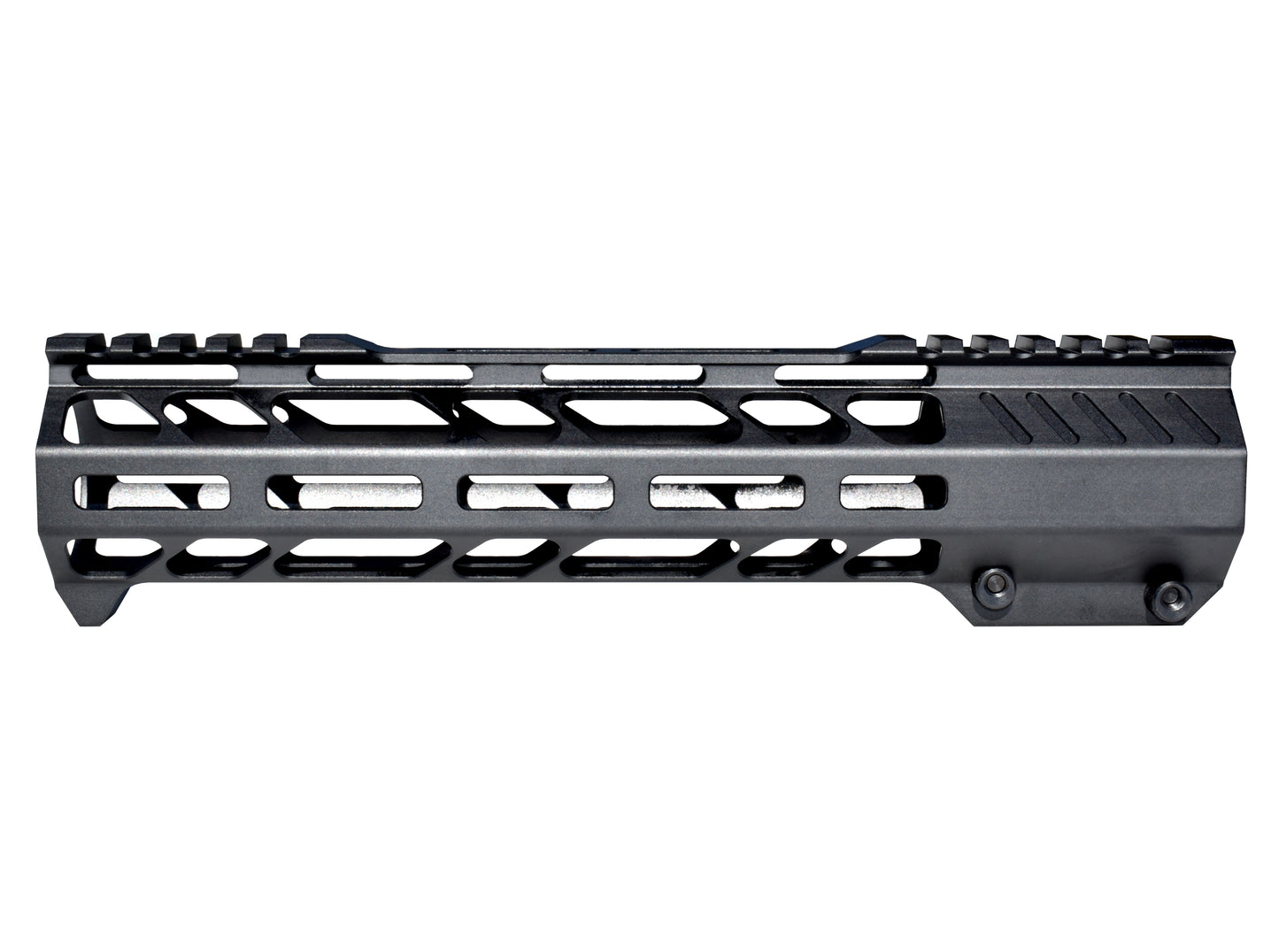 Lightweight 10" M-LOK Free Float Handguard for AR-10 DPMS 308 Low Profile, with easy mount barrel nut and integrated handstop