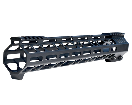 Lightweight 15" M-LOK Free Float Handguard for AR-10 DPMS 308 Low Profile, with easy mount barrel nut and integrated handstop