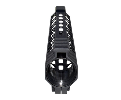 Lightweight 17" M-LOK Free Float Handguard for AR-10 DPMS 308 Low Profile, with easy mount barrel nut and integrated handstop