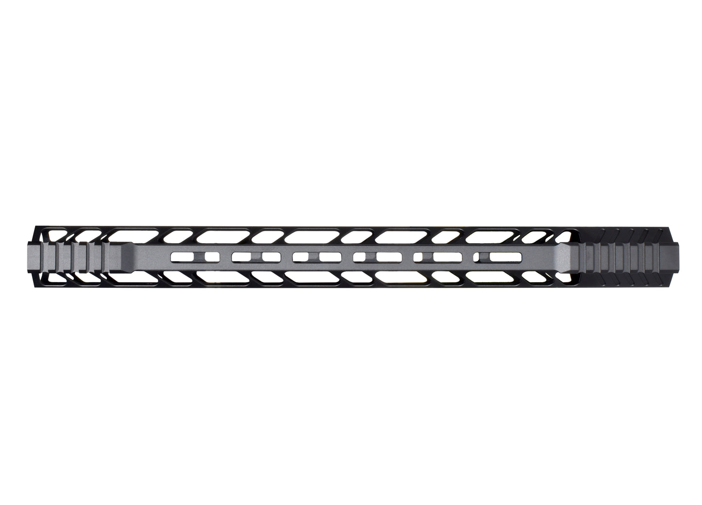 Lightweight 17" M-LOK Free Float Handguard for AR-10 DPMS 308 Low Profile, with easy mount barrel nut and integrated handstop