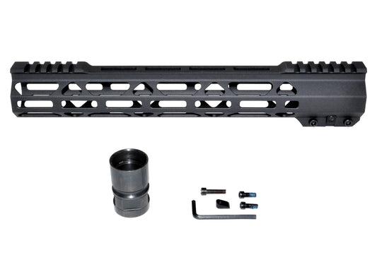 New Presma® Super Light Slim Free Float M-LOK Handguard, 12.5" AR-15 223/5.56.