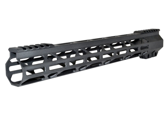 New Presma® Super Light Slim Free Float M-LOK Handguards with Partial Top Rail, 15" AR-15 223/5.56.