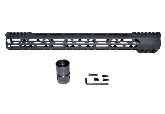 New Presma® Super Light Slim Free Float M-LOK Handguard, 16.5" AR-15 223/5.56.