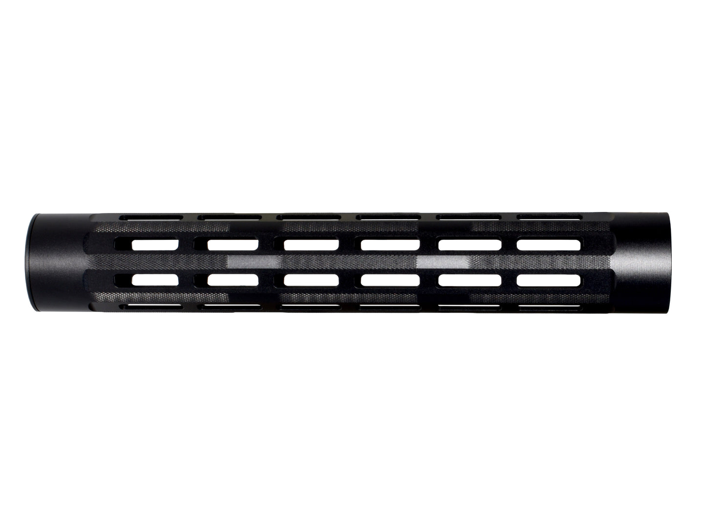 New!  Mid Length 12.5" Free Float Round Handguard with M-LOK Slots, .223 and 5.56 AR-15 M4. Large ID