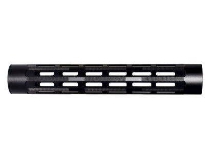 New!  Mid Length 12.5" Free Float Round Handguard with M-LOK Slots, .223 and 5.56 AR-15 M4. Large ID