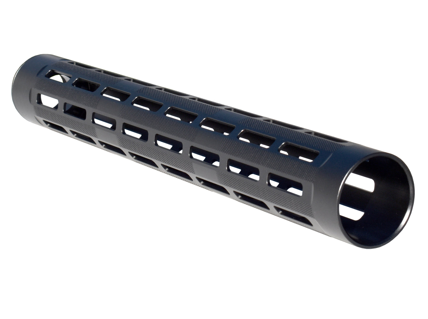 New!  Rifle Length 15" Free Float Round Handguard with M-LOK Slots, .223 and 5.56 AR-15 M4. Large ID