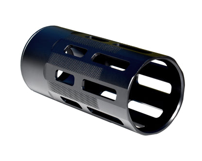 New!  Mini 4.2" Free Float Round Handguard with M-LOK Slots, .223 and 5.56 AR-15 M4. Large ID