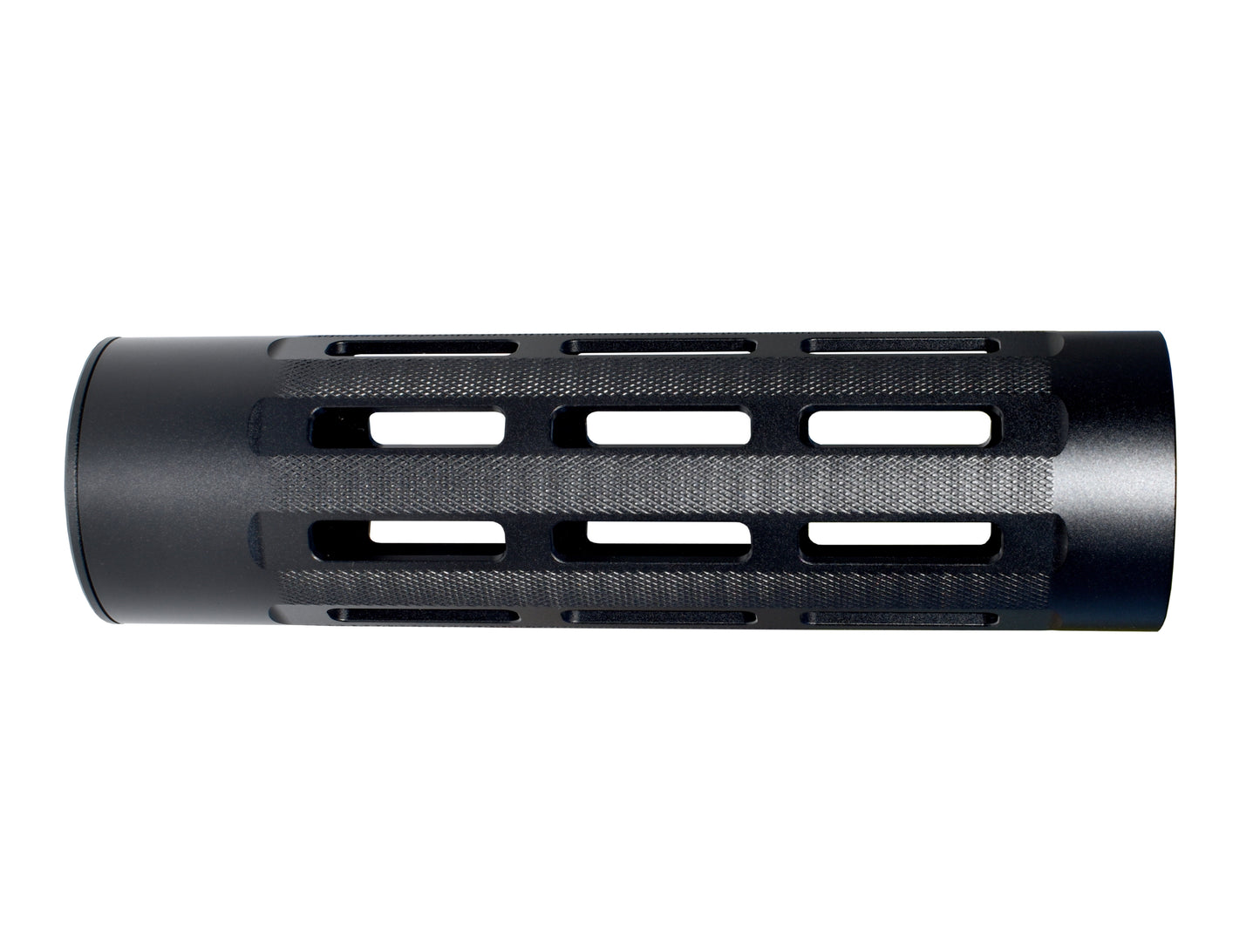 New!  Carbine Length 7" Free Float Round Handguard with M-LOK Slots, .223 and 5.56 AR-15 M4. Large ID