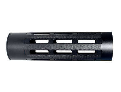 New!  Carbine Length 7" Free Float Round Handguard with M-LOK Slots, .223 and 5.56 AR-15 M4. Large ID