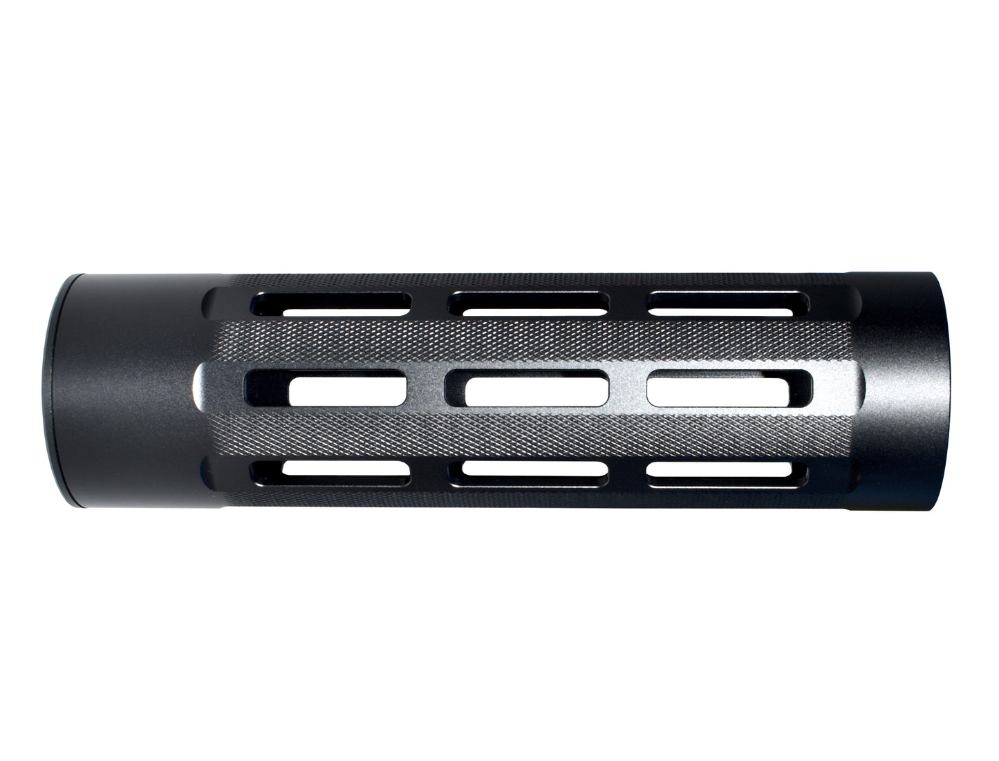 New!  Carbine Length 7" Free Float Round Handguard with M-LOK Slots, .223 and 5.56 AR-15 M4. Large ID